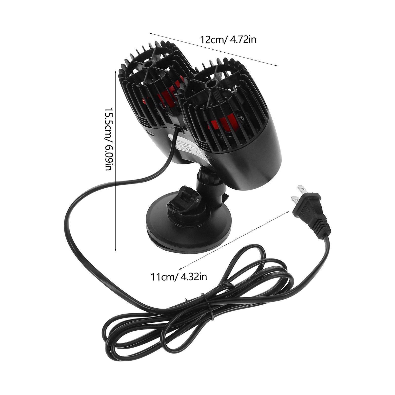Double Head Aquarium Water Pum - Powerhead Circulation Pump review and price