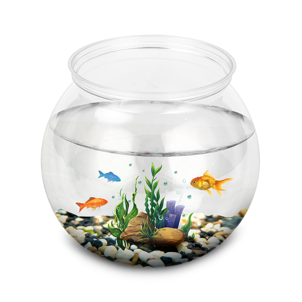 Fish Bowl Plastic L M S Sizes  - Aquarium Goldfish review and price