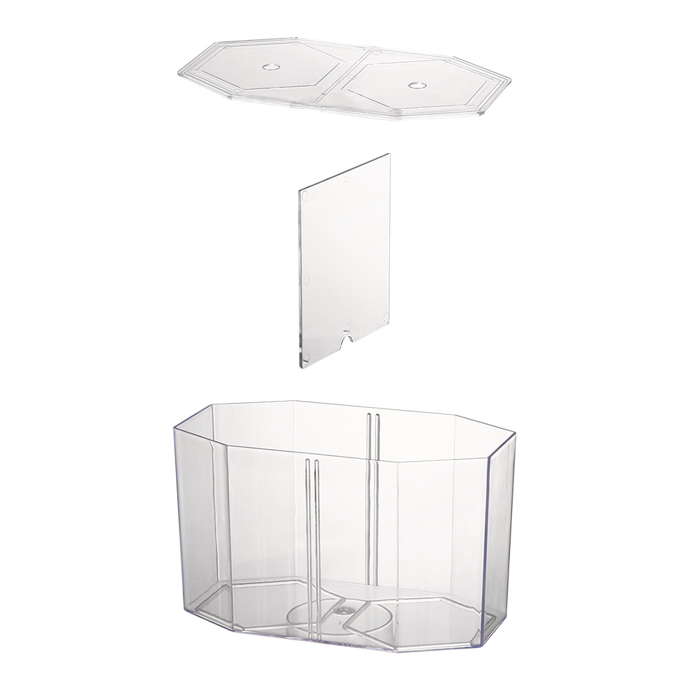 Acrylic Two Splits Guppy Fish  - Aquarium Goldfish review and price