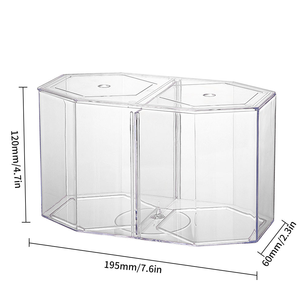 Acrylic Two Splits Guppy Fish  - Aquarium Goldfish review and price