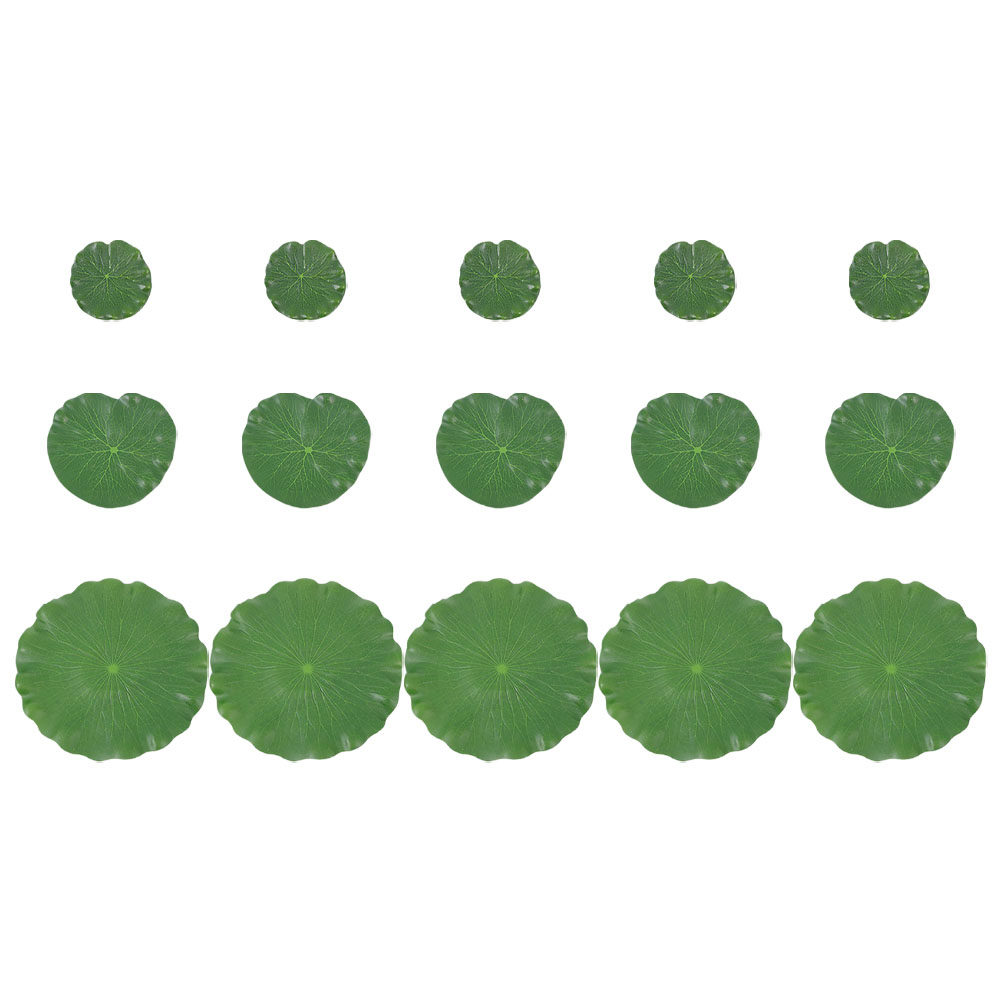 15Pcs Artificial Lily Pads Rea - Aquarium Fish Tank review and price
