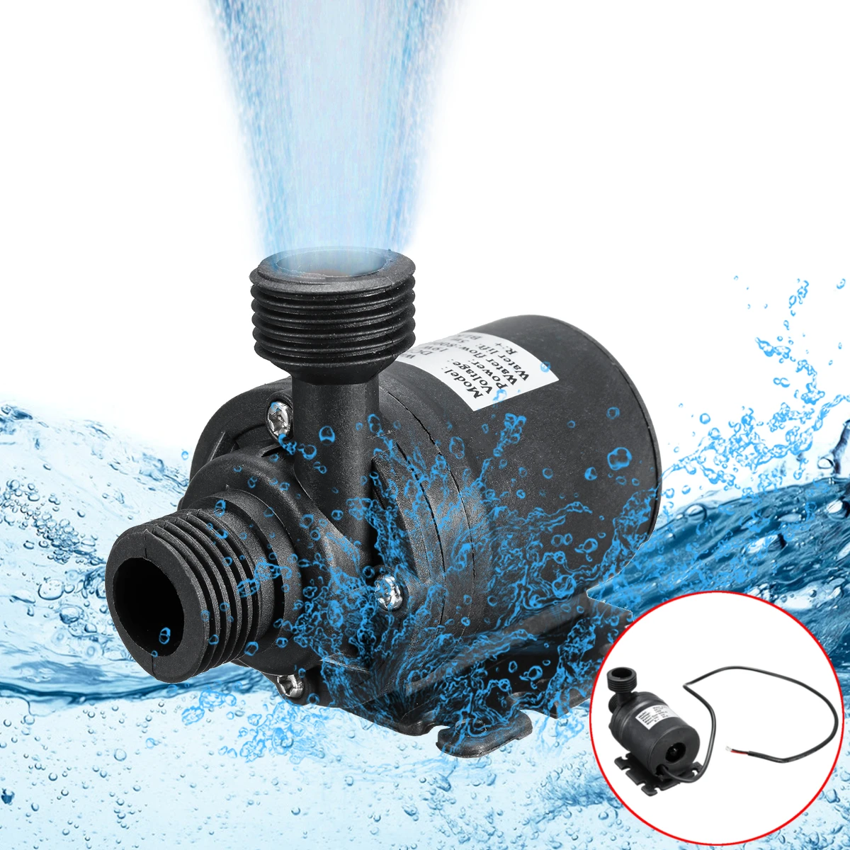 12V DC Submersible Water Pump  - Powerhead Circulation Pump review and price