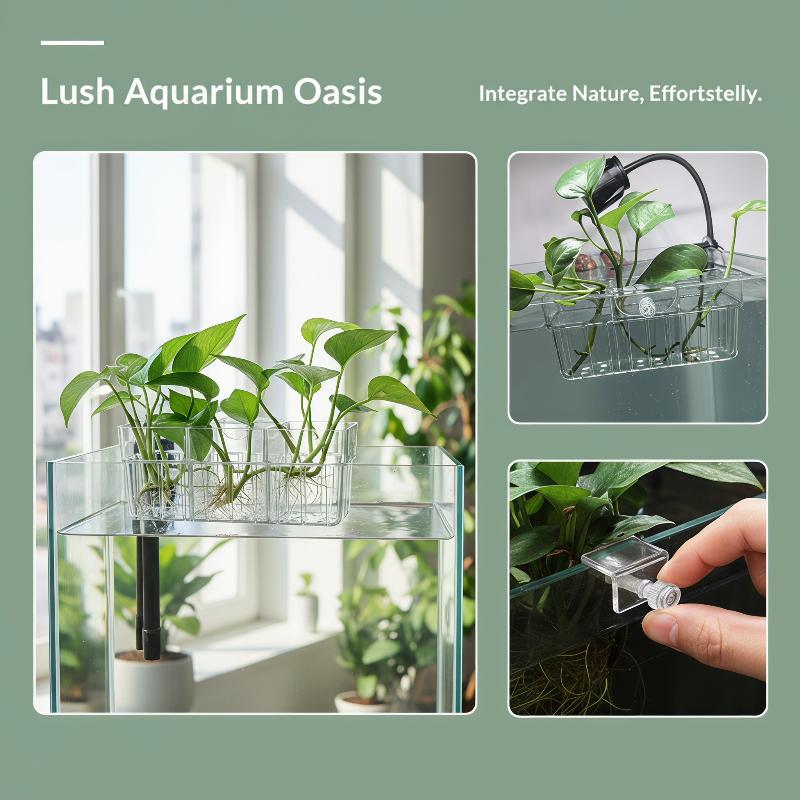 Hydroponic Plant Basket Food G - Aquarium Fish Tank review and price