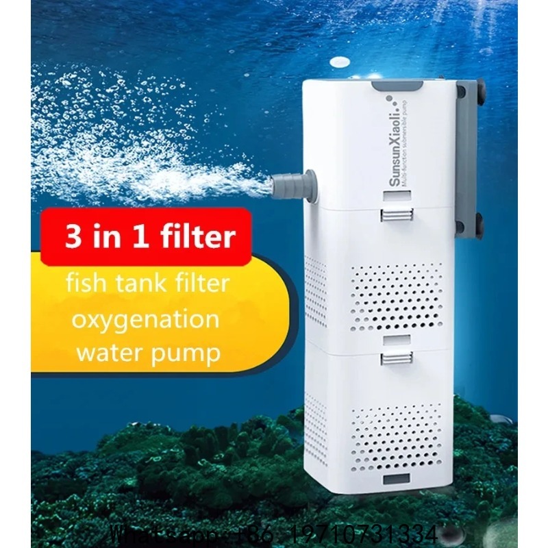SUNSUN 3 in 1 Filter for Aquar - Aquarium Mini Fish review and price