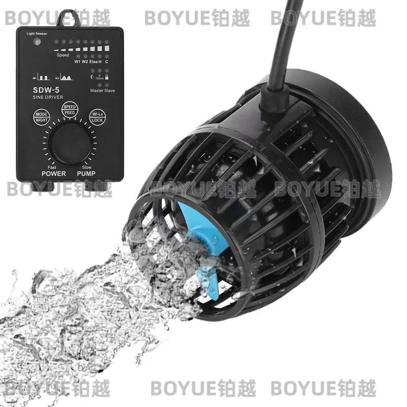 WiFi Aquarium Wave Maker Silen - Powerhead Circulation Pump review and price