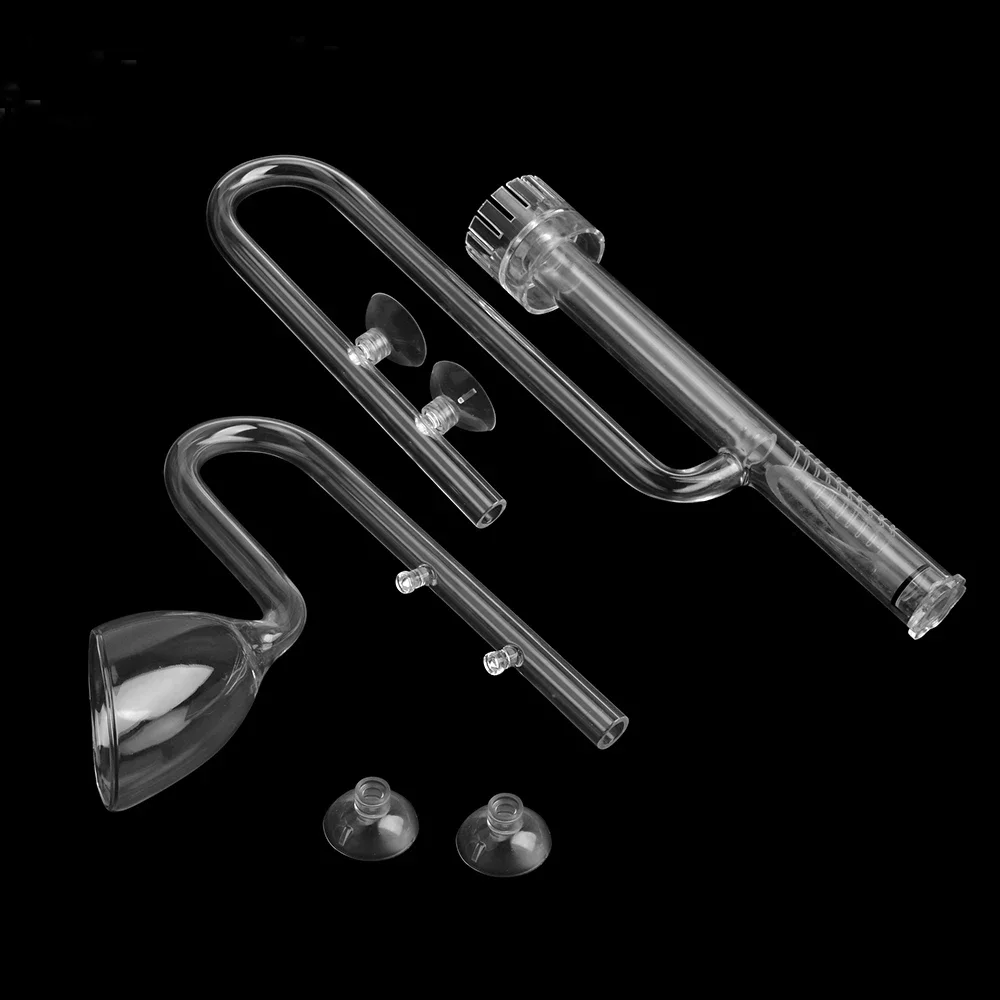 Glass Lily Pipe Skimmer Inflow - Aquarium Fish Quality review and price