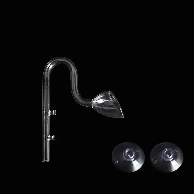 Glass Lily Pipe Skimmer Inflow - Aquarium Fish Quality review and price