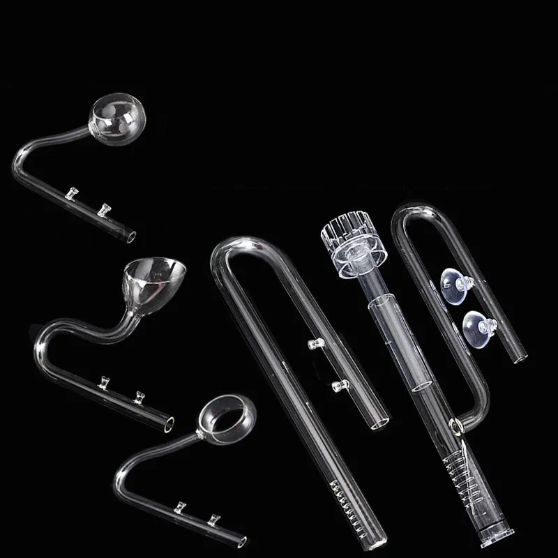 Glass Lily Pipe Skimmer Inflow - Aquarium Fish Quality review and price