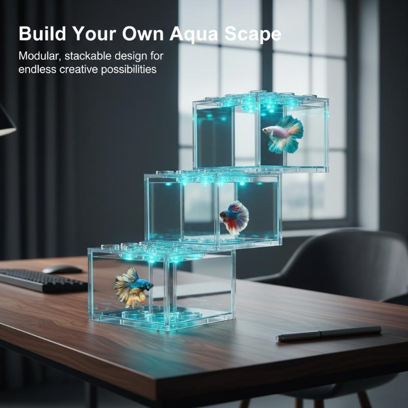Mini Size Acrylic Fish Tank St - Aquarium Goldfish review and price