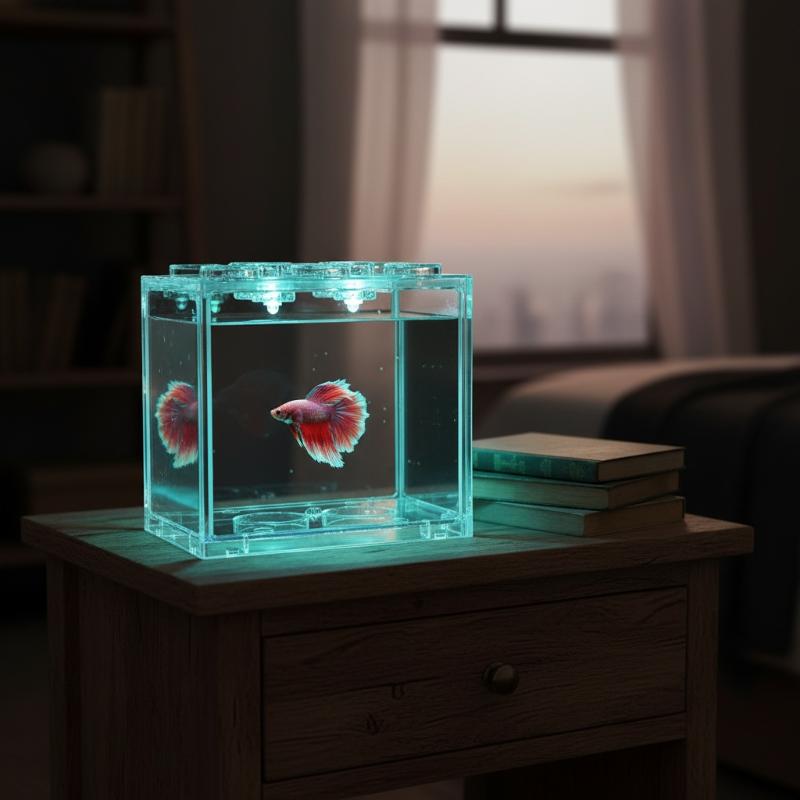 Mini Size Acrylic Fish Tank St - Aquarium Goldfish review and price
