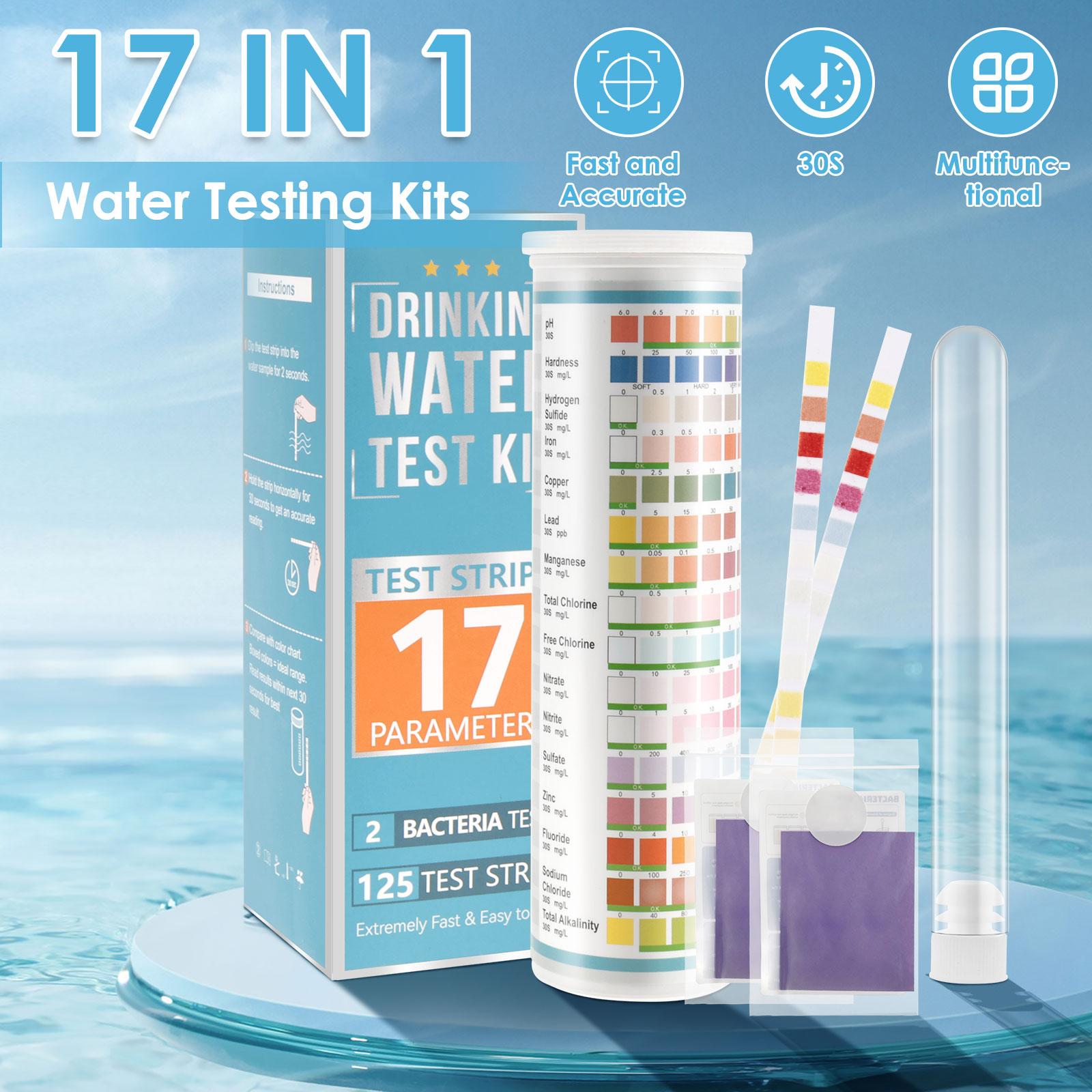 5-17 in 1 Aquarium Test Strips - Aquarium Fish Quality review and price