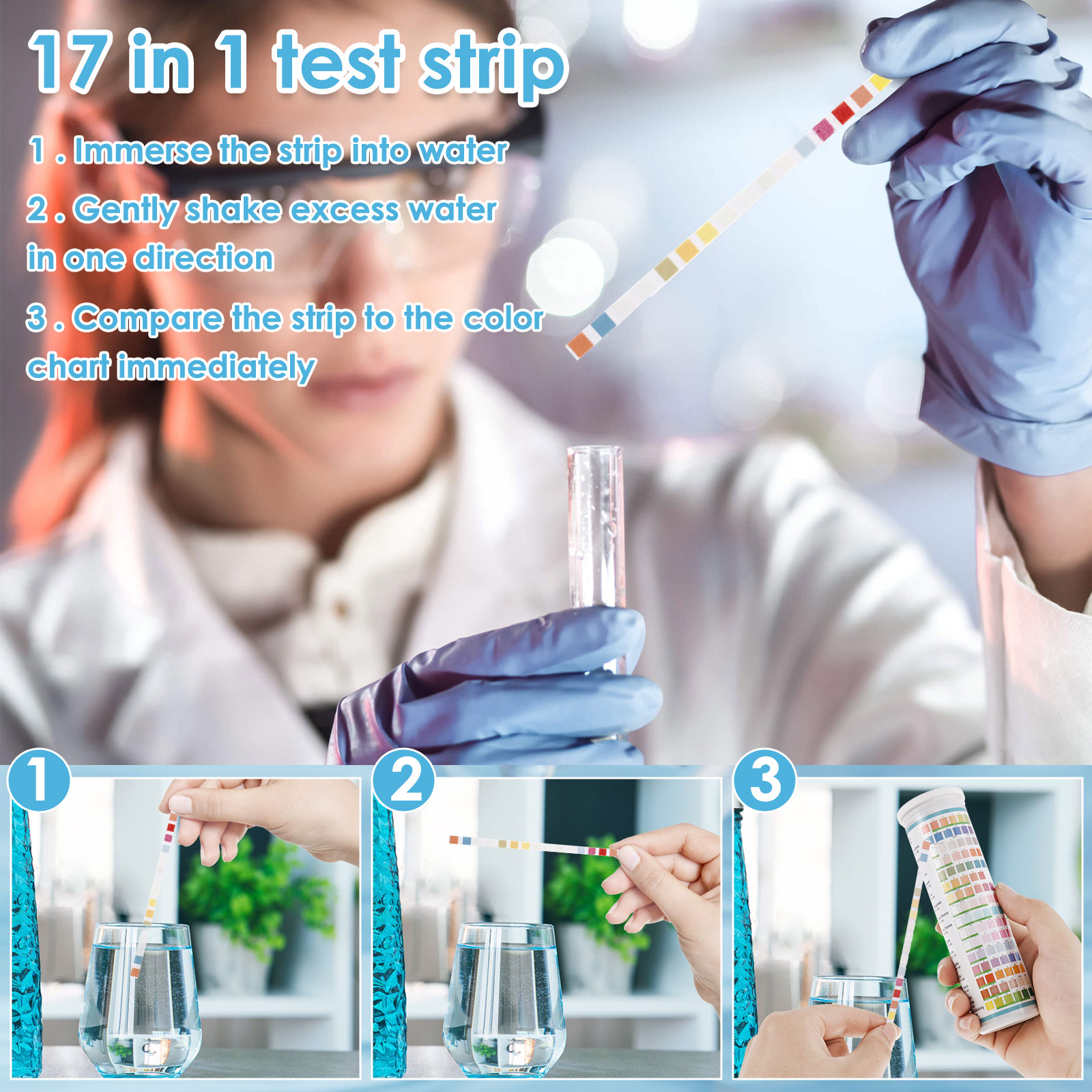 5-17 in 1 Aquarium Test Strips - Aquarium Fish Quality review and price