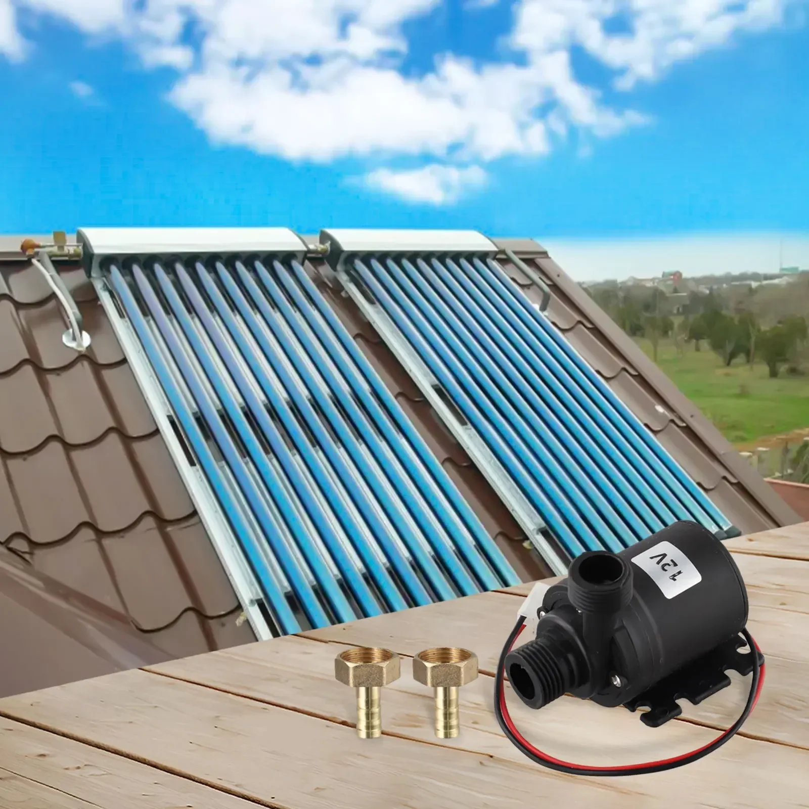 DC 12V 24V Solar Powered Hot W - Powerhead Circulation Pump review and price