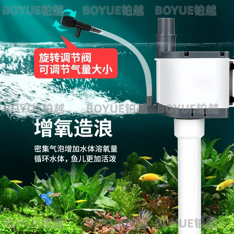 3 in 1 Submersible Aquarium Fi - Powerhead Circulation Pump review and price